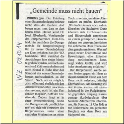 2014 10-02 Gemeinde muss nicht bauen